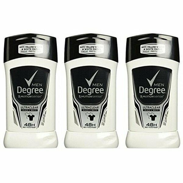 Degree Male Invisible Solid Motion Sense Black & White 2.7z 175765